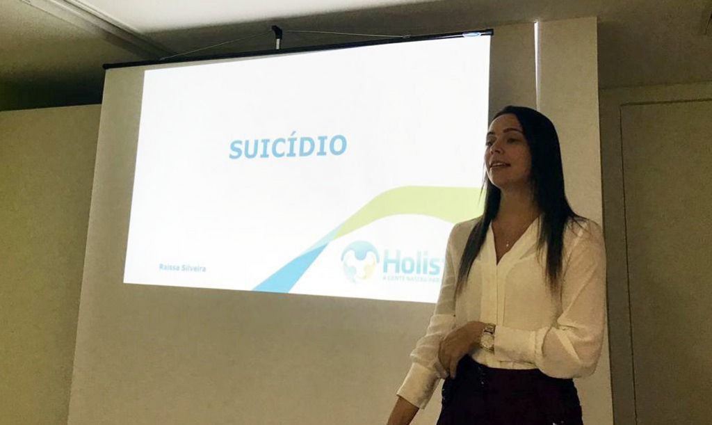 Palestra Suicídio com Raíssa Silveira no HD