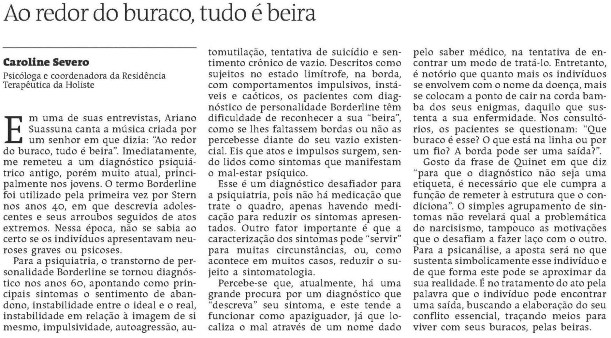 artigo carol severo